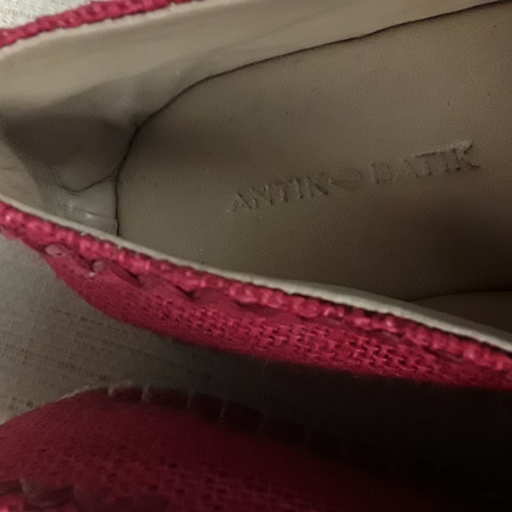 Johnny Was Antik Batik Red Tori Espadrilles - Picture 9 of 12